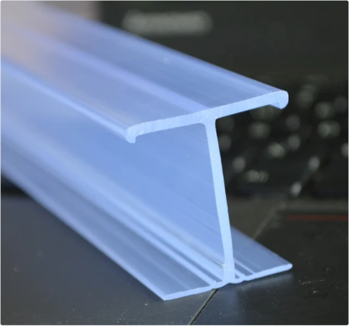 Multi-color H Shaped Channel Plastic Profiles in various sizes for diverse manufacturing needs - asmco