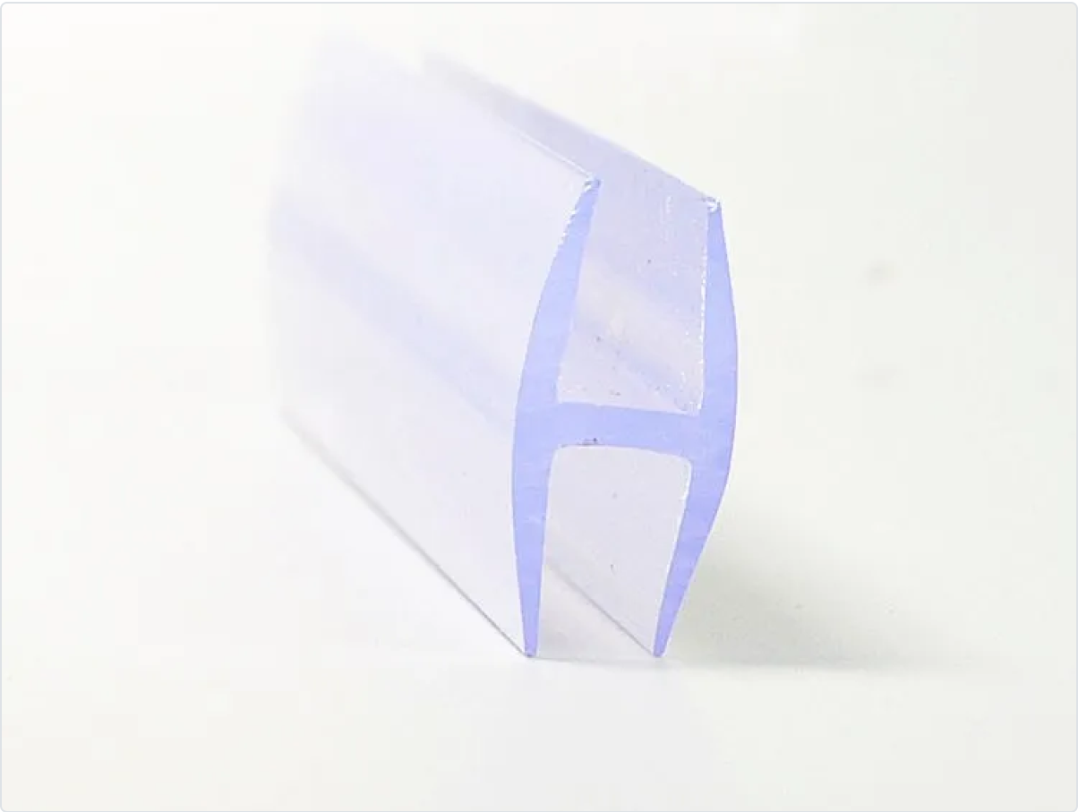 Clear H Shaped Channel Plastic Profile for versatile structural support and customization - asmco